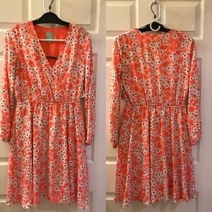 Size 2 💖 CeCe Floral Long Sleeve Dress